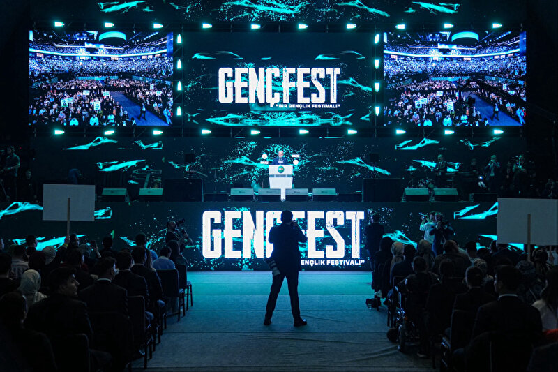 Cumhurbaşkanı Erdoğan Gençfest Programında
