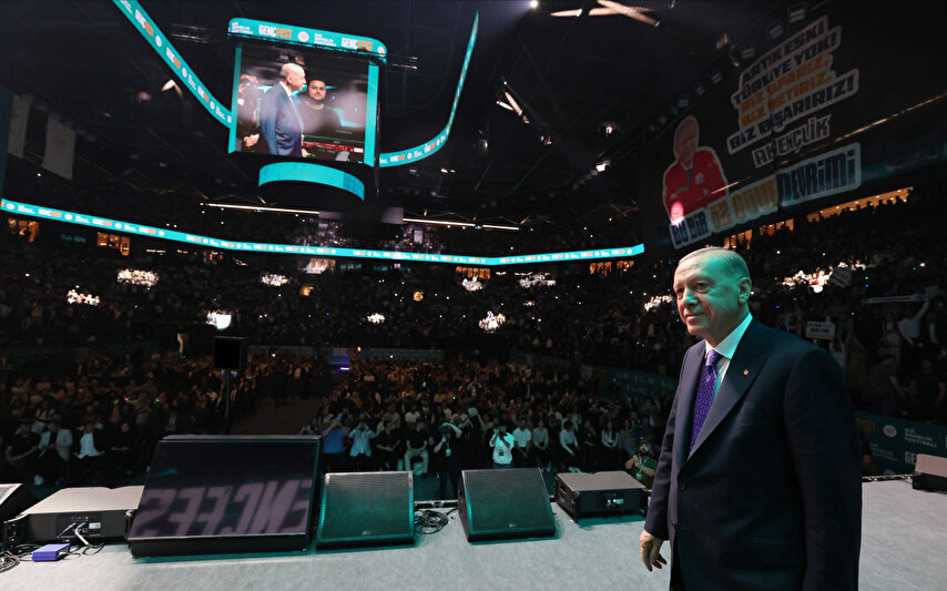 Cumhurbaşkanı Erdoğan Gençfest Programında