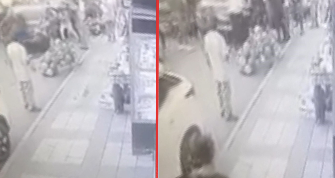 konvoydakilere tepki gosterdi engelli kizinin yaninda dovduler l3n6u2HM