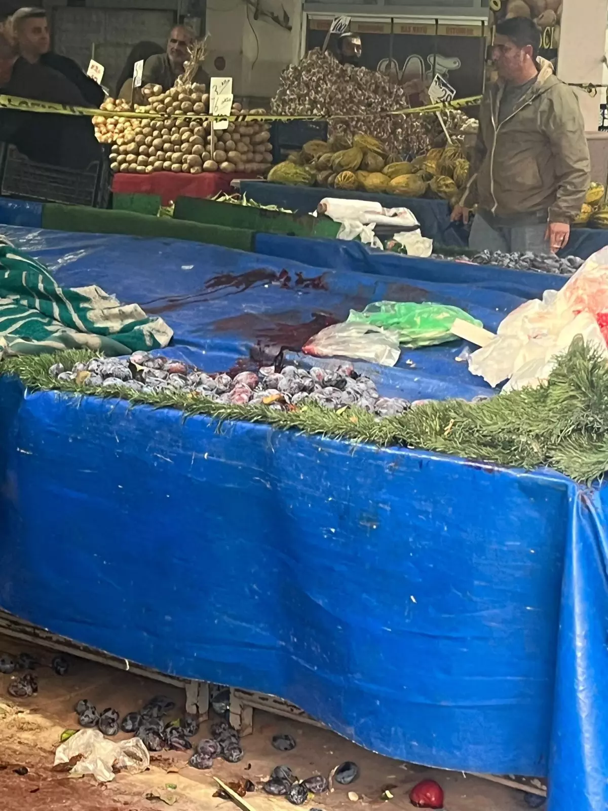 polatlida pazar yerinde silahli kavga P42lGJ6x