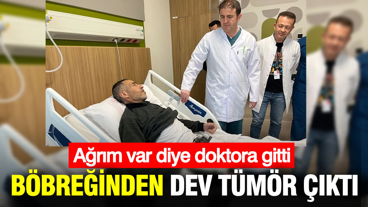 “Ağrı Şikayetiyle Gitti Doktora, 8,5 Kilogramlık Tümörle Karşılaştı”