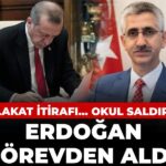 Erdoğan’dan Şok Atama! Mülakat Skandalı ve Okul Protestosu Gündemde