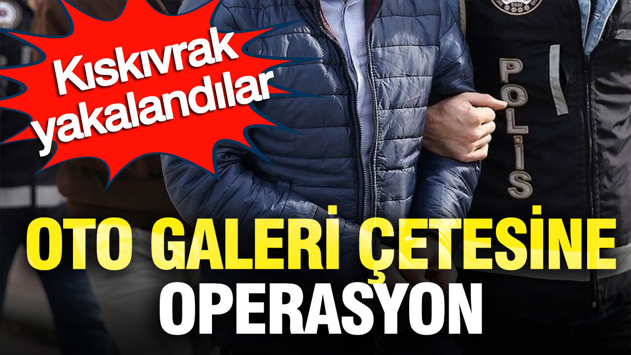 İstanbul’da Organize Suç Operasyonu: Galeri Baskınlarının Şüphelileri Ele Geçirildi